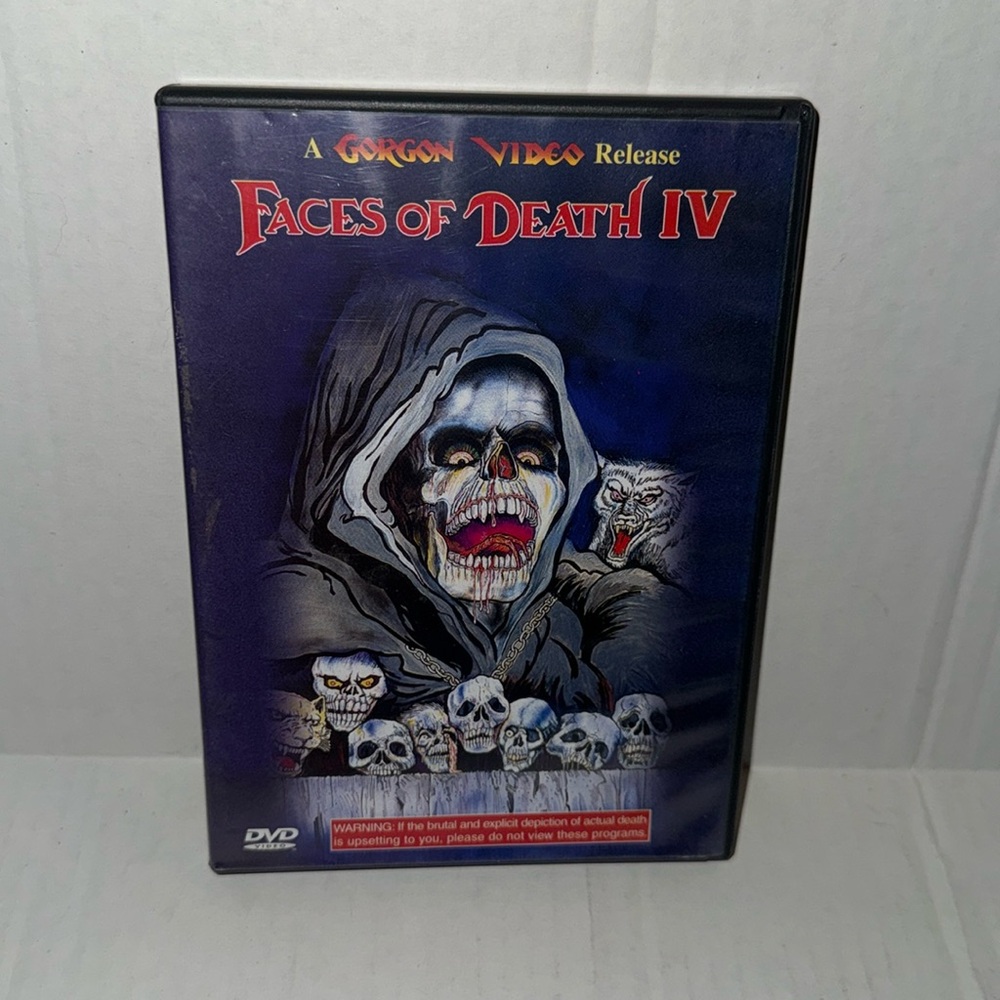 Faces of Death IV DVD Rare Faces of Death 4